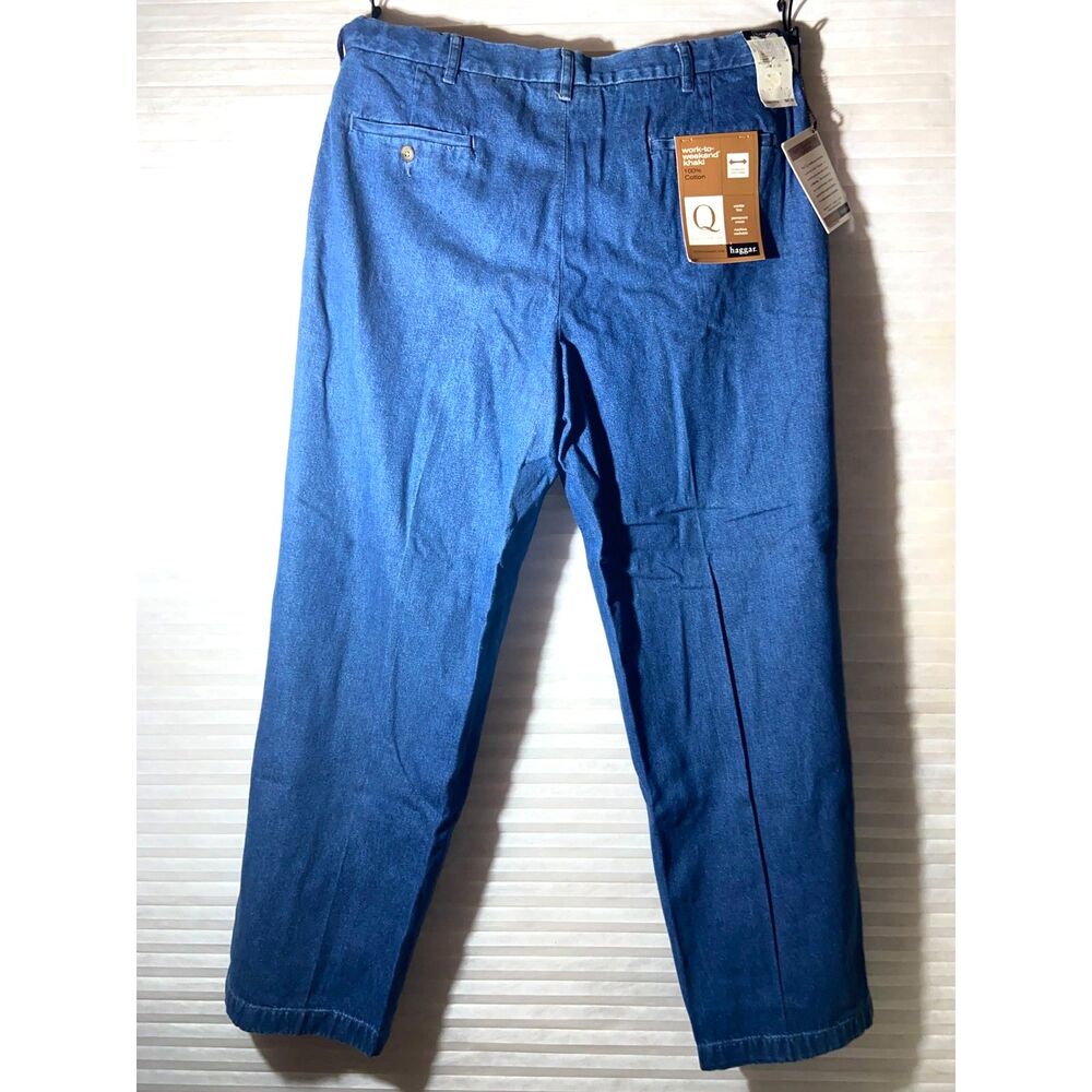 Haggar Quality for Life work weekend Khaki Plain Front 38x40* Pants Color: Khaki
